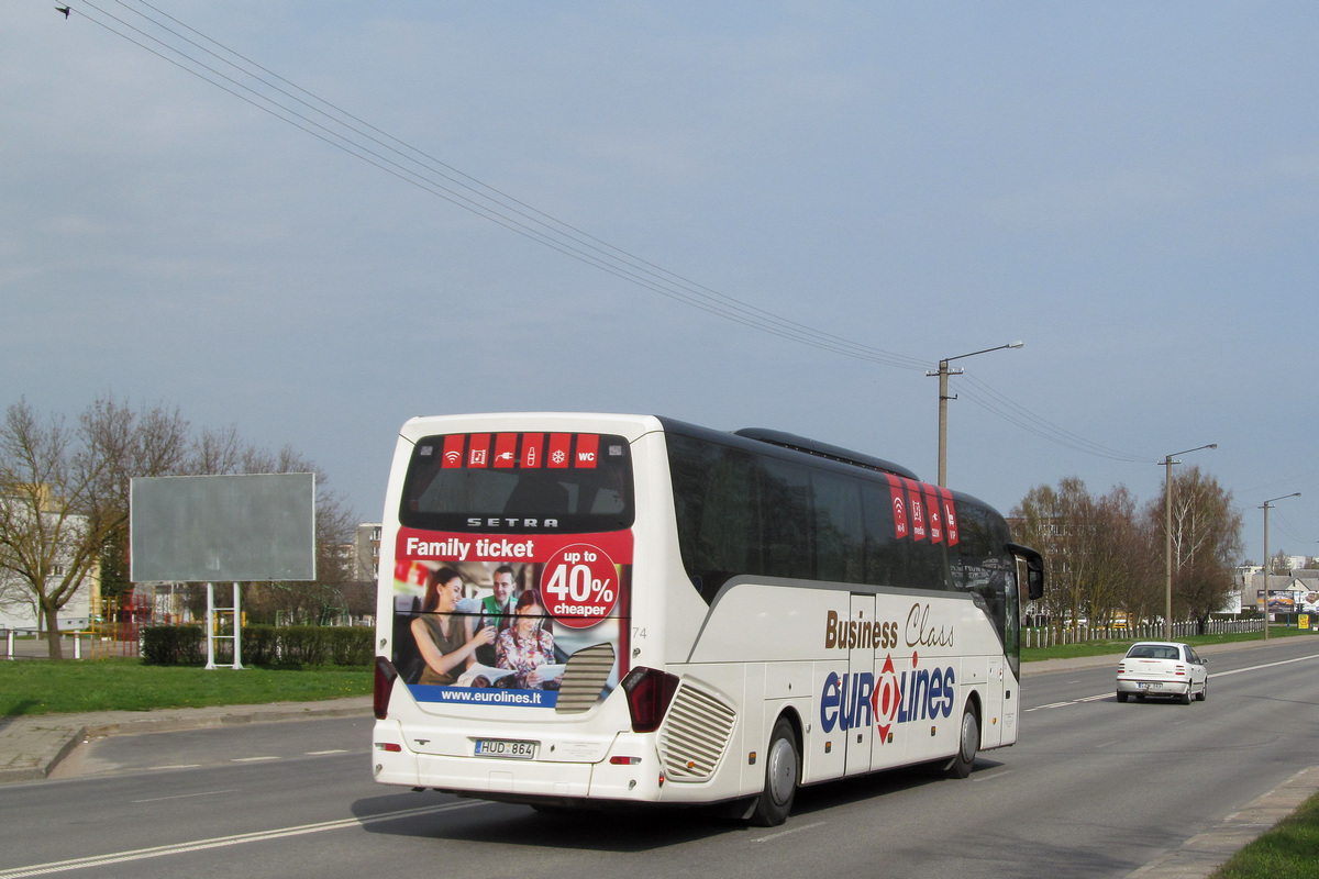 Литва, Setra S516HD/2 № 74