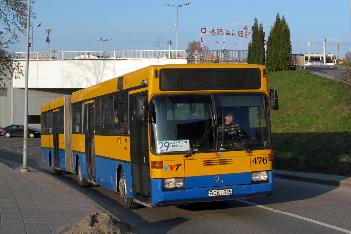 Литва, Mercedes-Benz O405G № 476