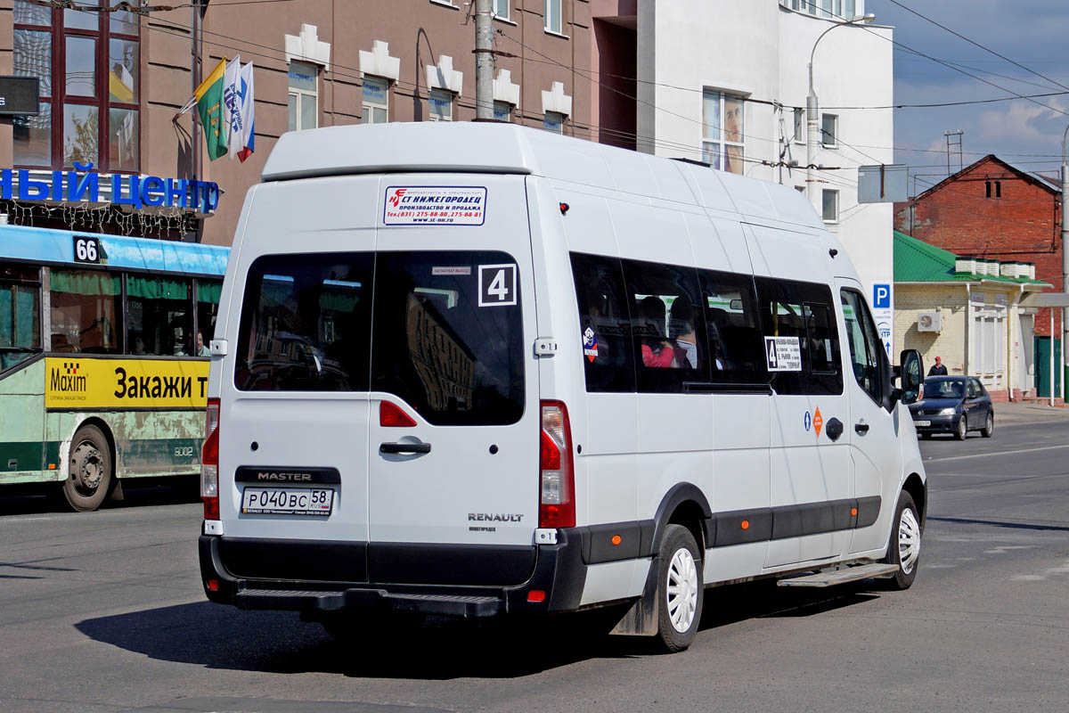 Пензенская область, Нижегородец-RST603 (Renault Master) № Р 040 ВС 58