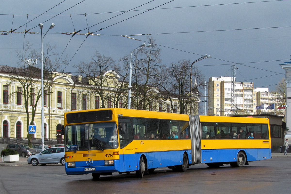 Литва, Mercedes-Benz O405G № 478