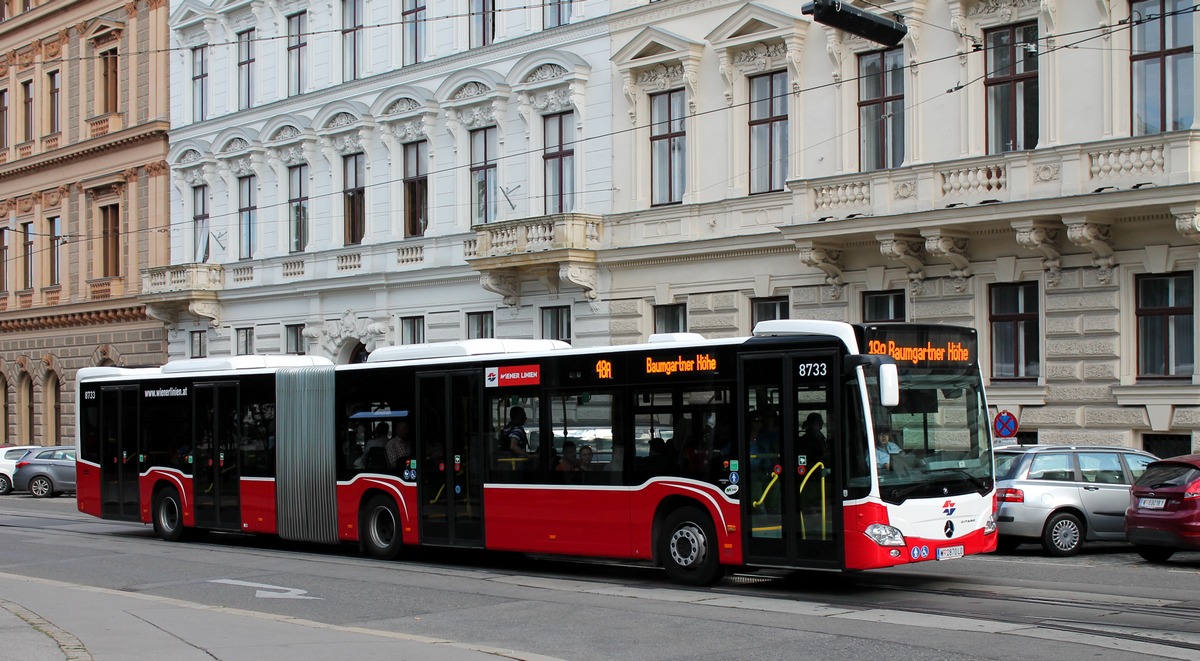 Австрия, Mercedes-Benz Citaro C2 G № 8733