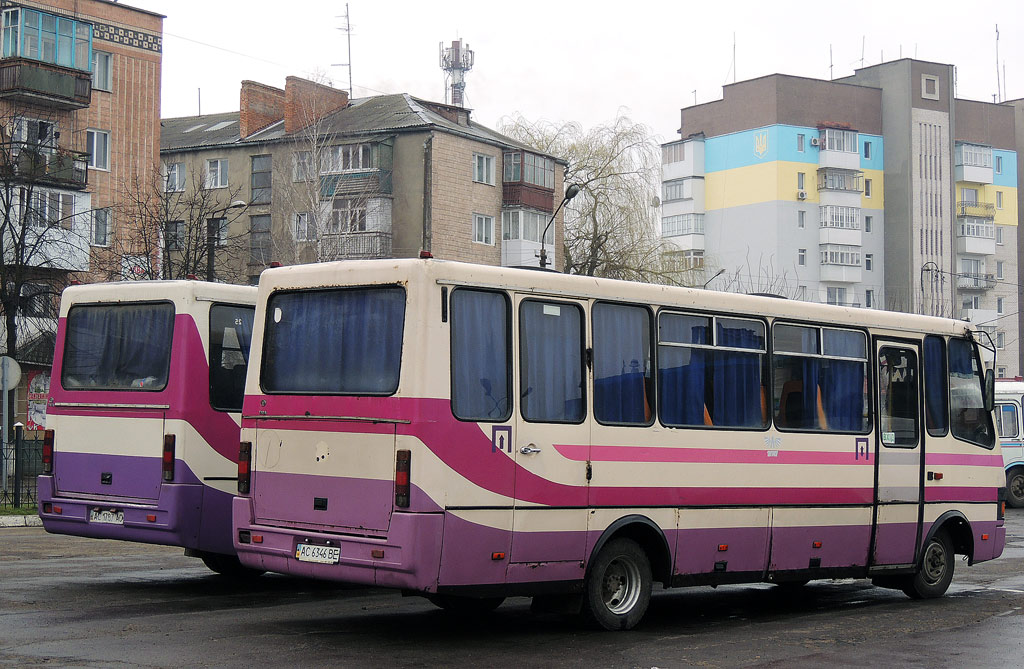 Volinskaya region, BAZ-A079.25 "Malva" № AC 6346 BE