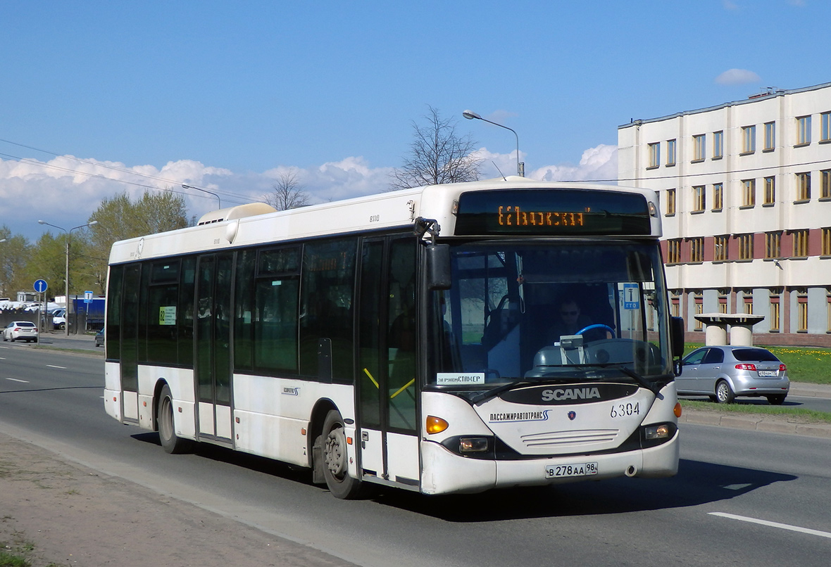 Санкт-Пецярбург, Scania OmniLink I (Скания-Питер) № 6304