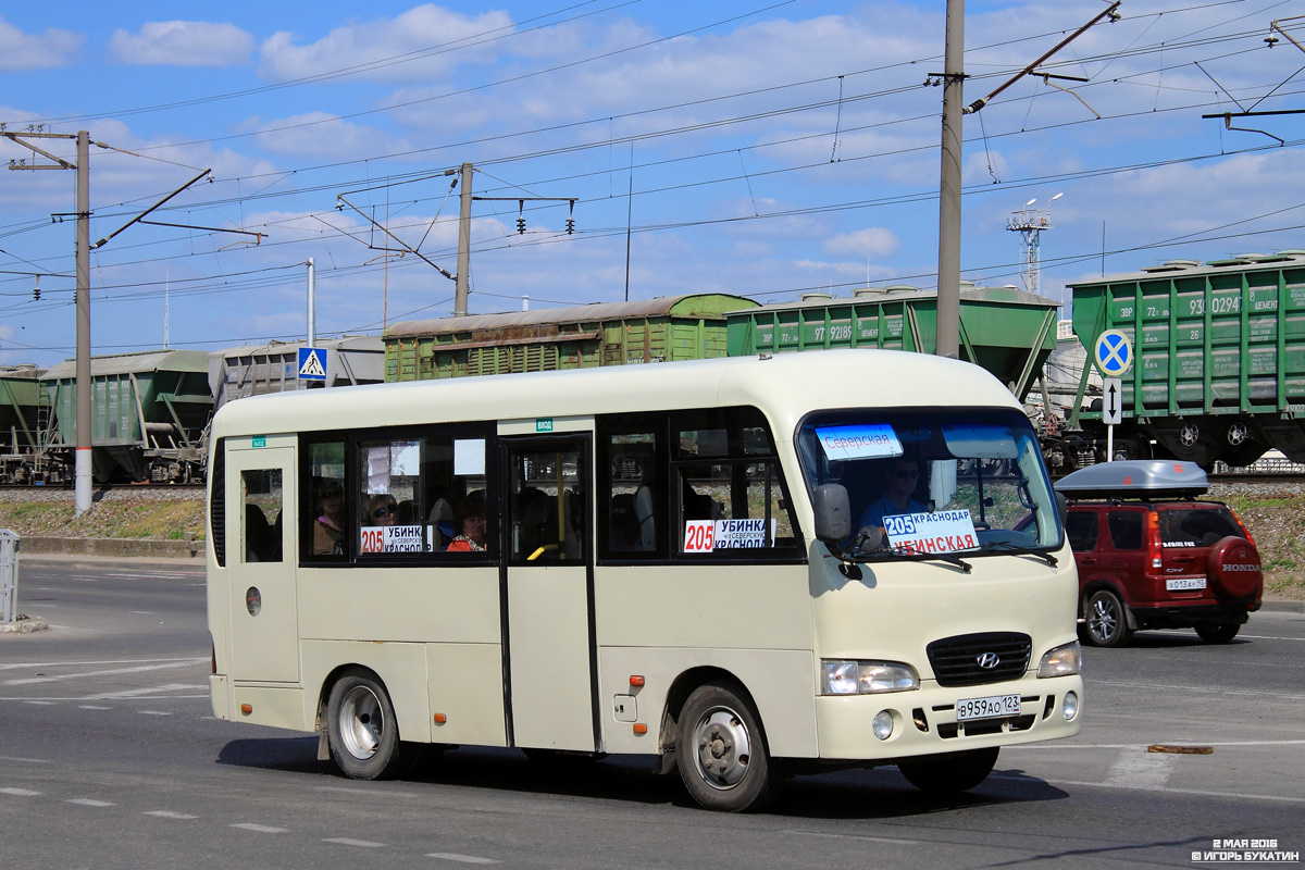 Краснодарский край, Hyundai County SWB C08 (РЗГА) № В 959 АО 123