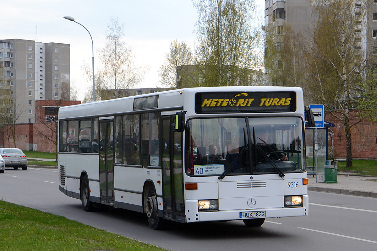 Литва, Mercedes-Benz O405N2 № 9316