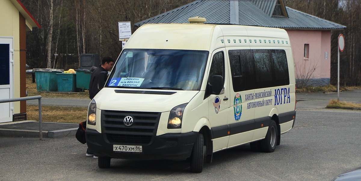 Khanty-Mansi AO, Volkswagen Crafter Nr. Х 470 ХМ 86