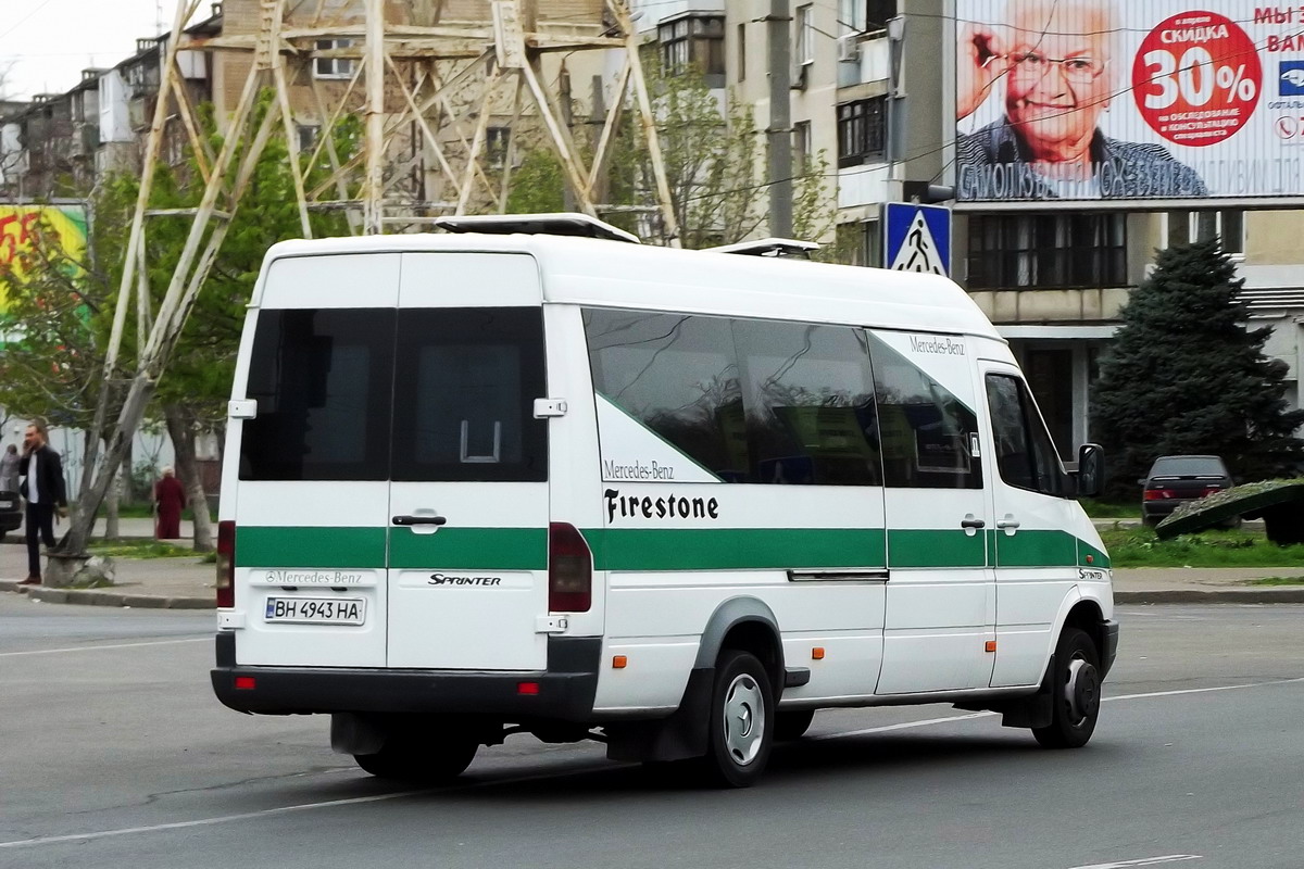 Одесская область, Mercedes-Benz Sprinter W904 412D № BH 4943 HA