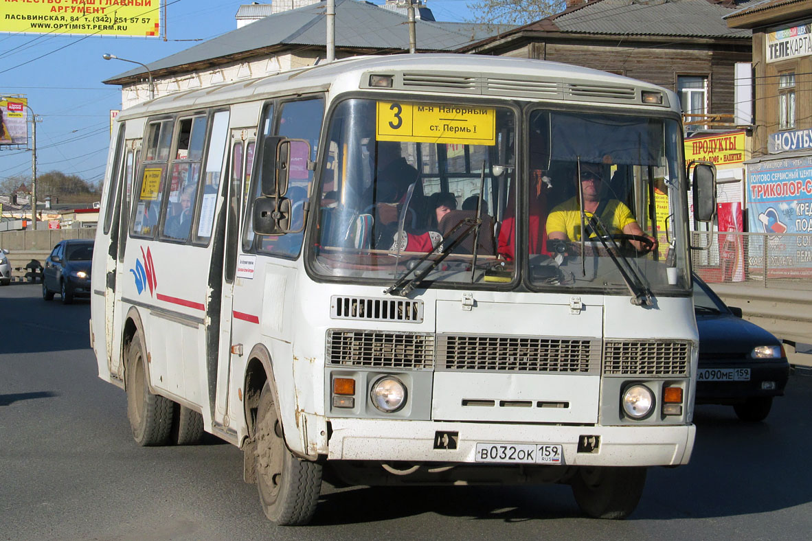 Пермский край, ПАЗ-4234-05 № В 032 ОК 159