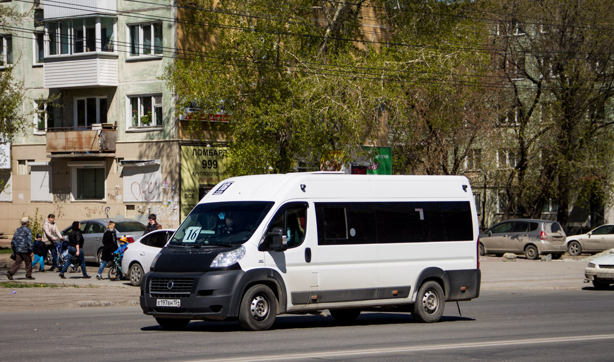 Новосибирская область, Нижегородец-FST613 (FIAT Ducato) № Е 197 ВН 154