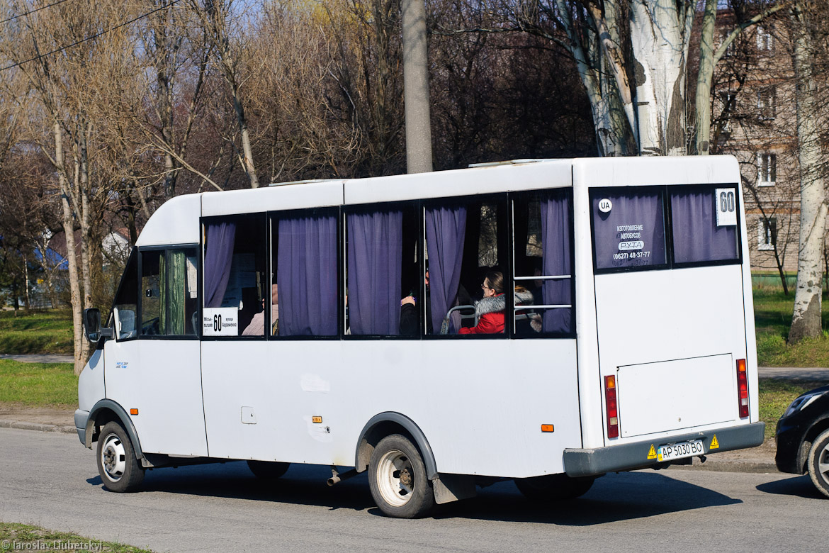 Запорожская область, Рута 25 № AP 5030 BO — Фото — Автобусный транспорт