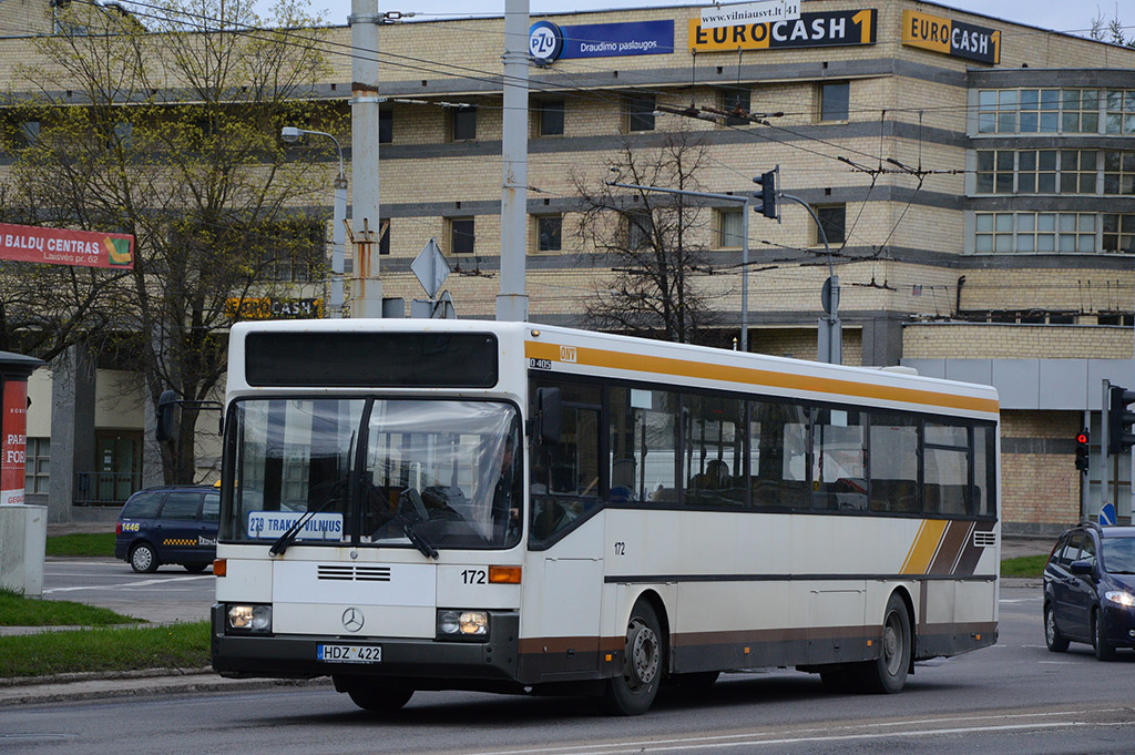 Литва, Mercedes-Benz O405 № 172