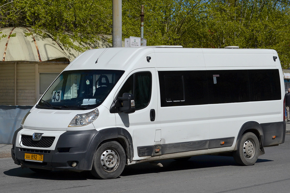 Тюменская область, Нижегородец-2227SK (Peugeot Boxer) № АА 892 72