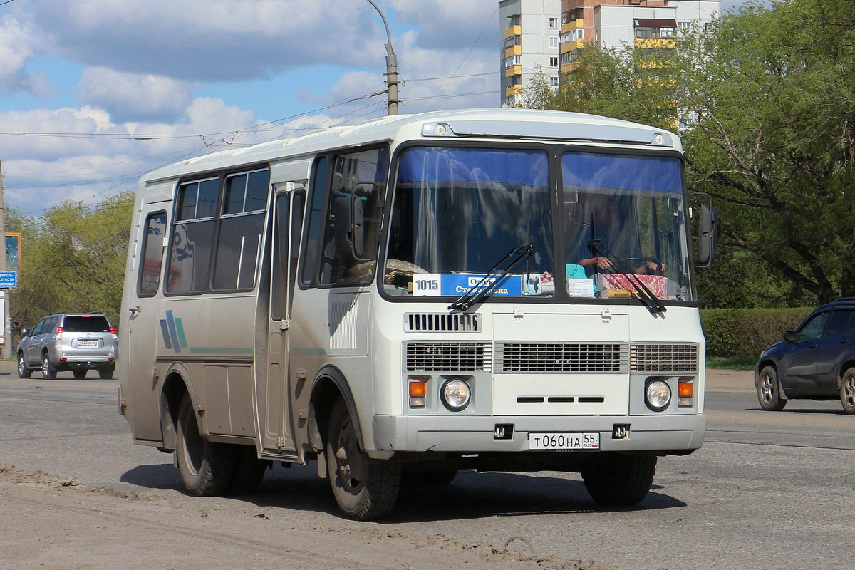 Омская область, ПАЗ-32053 № Т 060 НА 55