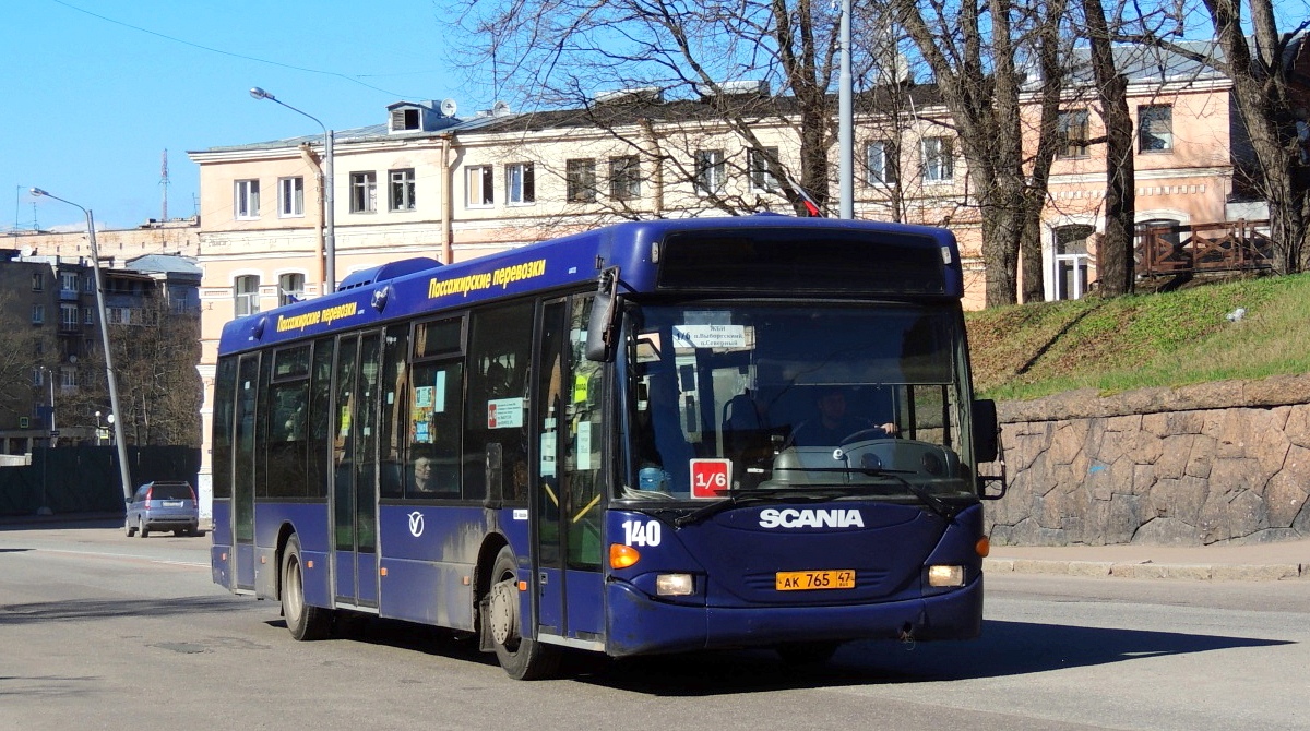 Ленинградская область, Scania OmniLink I (Скания-Питер) № 140