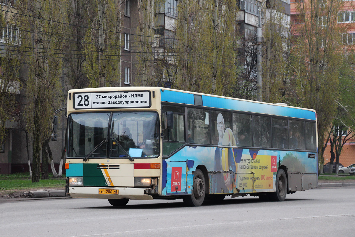 Липецкая область, Mercedes-Benz O405N № АЕ 206 48 — Фото — Автобусный  транспорт