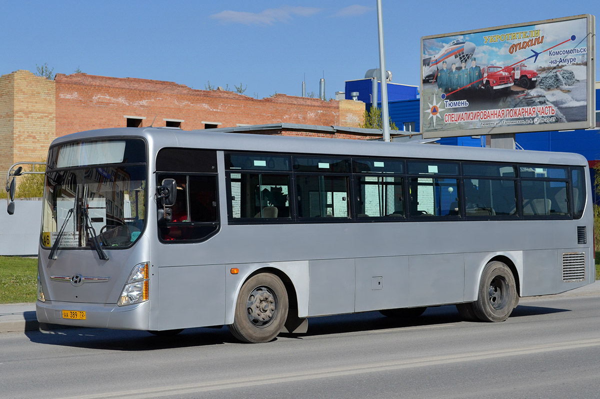 Тюменская область, Hyundai New Super AeroCity 1F/L № АА 389 72