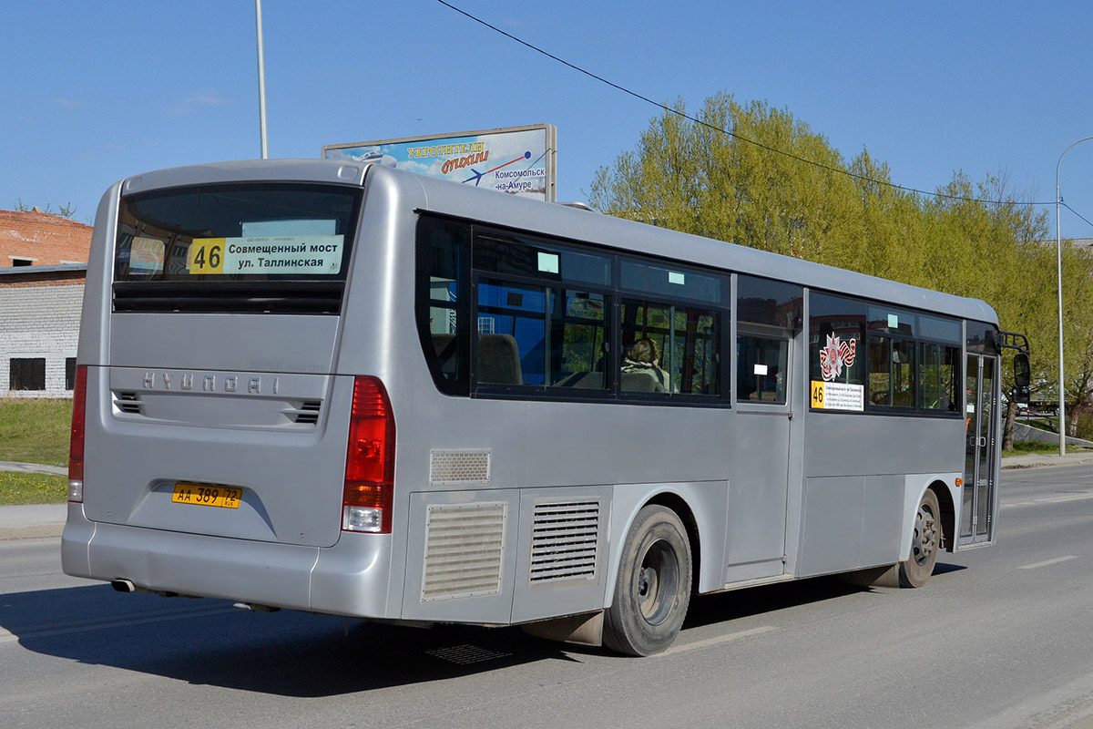 Тюменская область, Hyundai New Super AeroCity 1F/L № АА 389 72