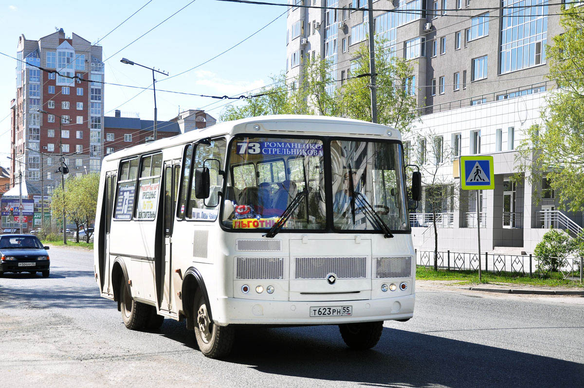 Омская область, ПАЗ-32054 № 007