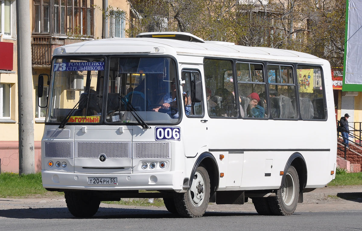 Омская область, ПАЗ-32054 № 006