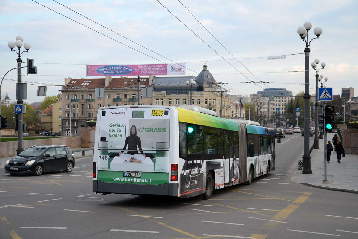 Литва, Volvo 7700A № 745