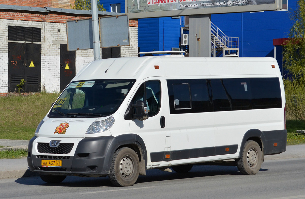 Тюменская область, Нижегородец-2227SK (Peugeot Boxer) № АА 437 72