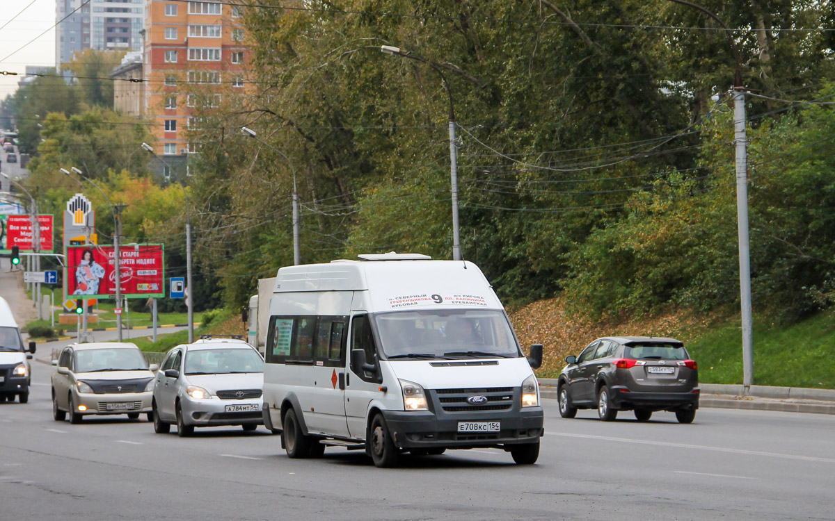 Новосибирская область, ПАЗ-3030 (Ford Transit) № Е 708 КС 154