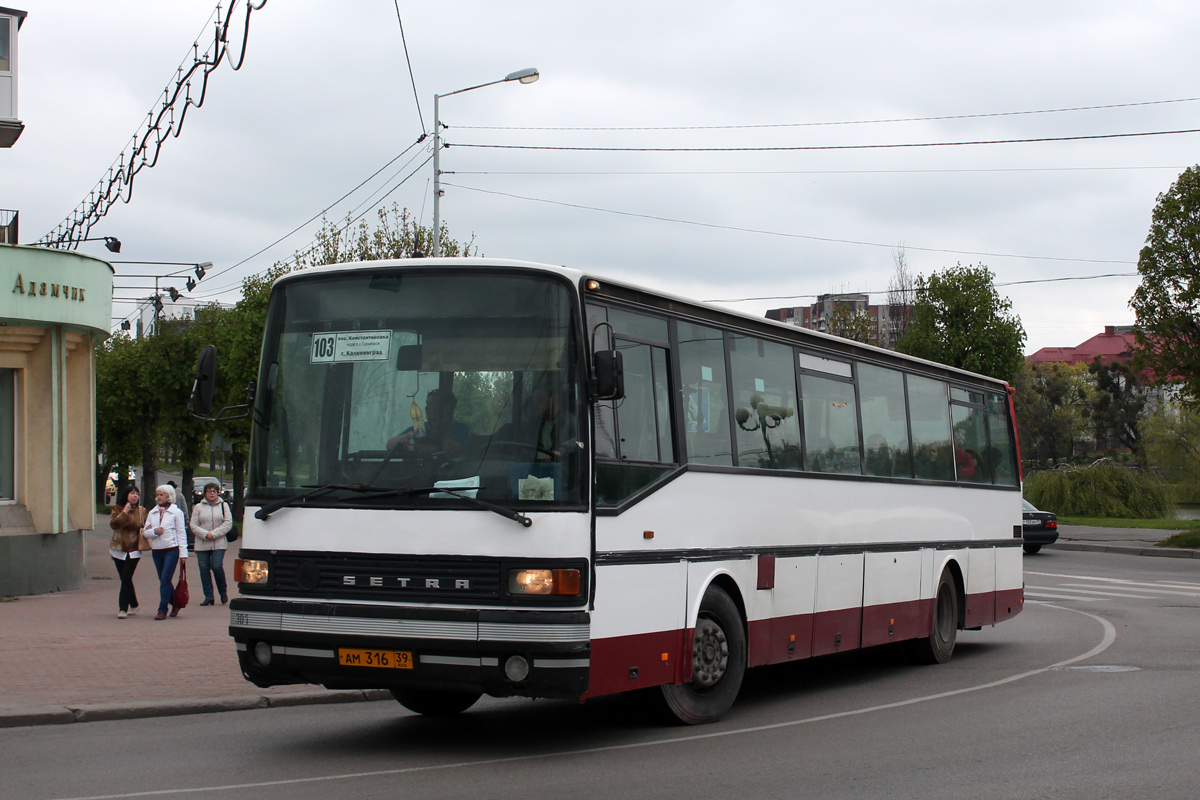 Калининградская область, Setra S215UL № АМ 316 39