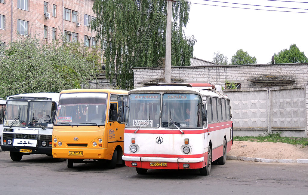 Житомирская область, ЛАЗ-695НГ № 000-25 ВА