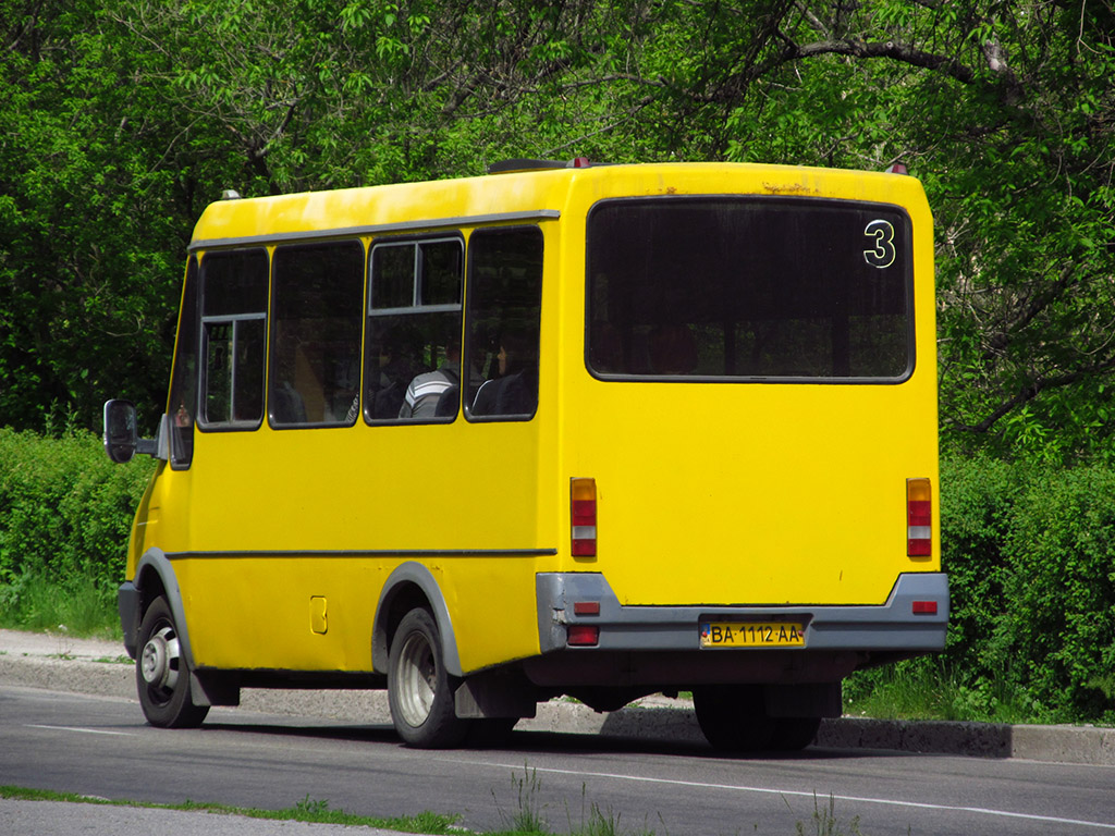 Кировоградская область, БАЗ-22154 "Дельфин" № BA 1112 AA