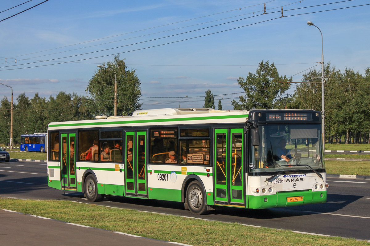 Moskau, LiAZ-5292.22 (2-2-2) Nr. 09201