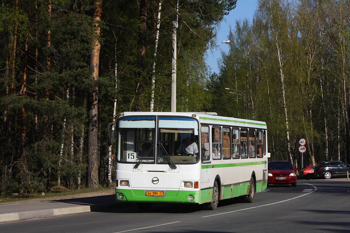 Ленинградская область, ЛиАЗ-5256.26 № 986