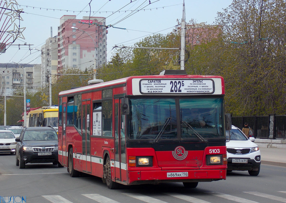 Saratov region, Scania CN113CLL MaxCi Nr. Н 869 АК 750