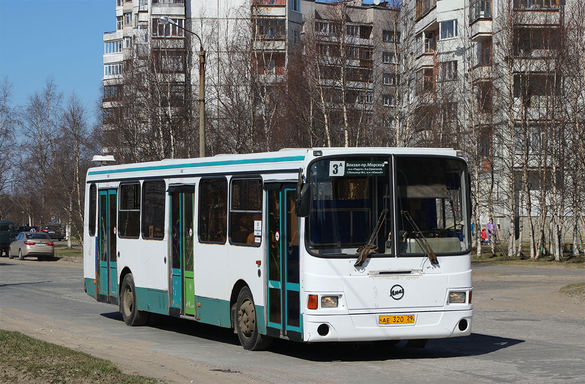 Архангельская область, ЛиАЗ-5256.25 № АЕ 320 29