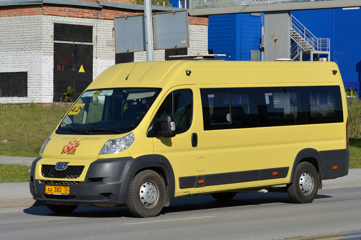 Тюменская область, Нижегородец-2227SK (Peugeot Boxer) № АА 380 72