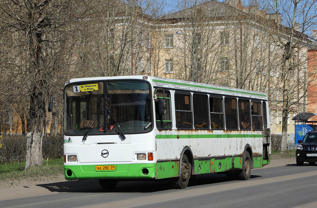 Архангельская область, ЛиАЗ-5256.46 № АЕ 280 29