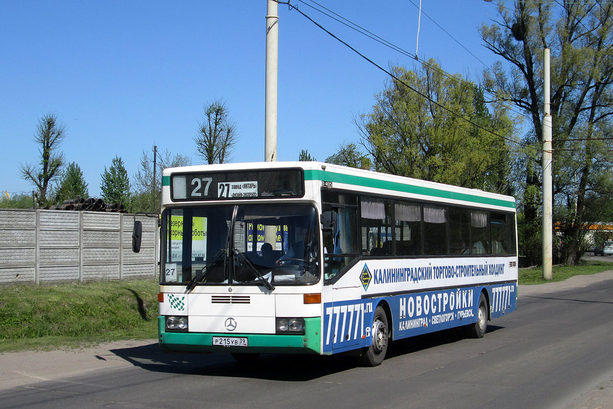 Kaliningrad region, Mercedes-Benz O405 № 107