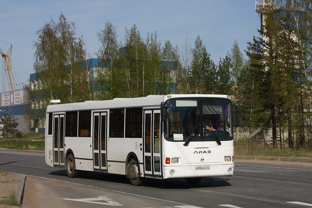 Ленинградская область, ЛиАЗ-5256.60 № В 954 УС 47