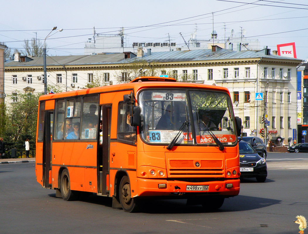 Ніжагародская вобласць, ПАЗ-320402-05 № К 498 ХУ 152