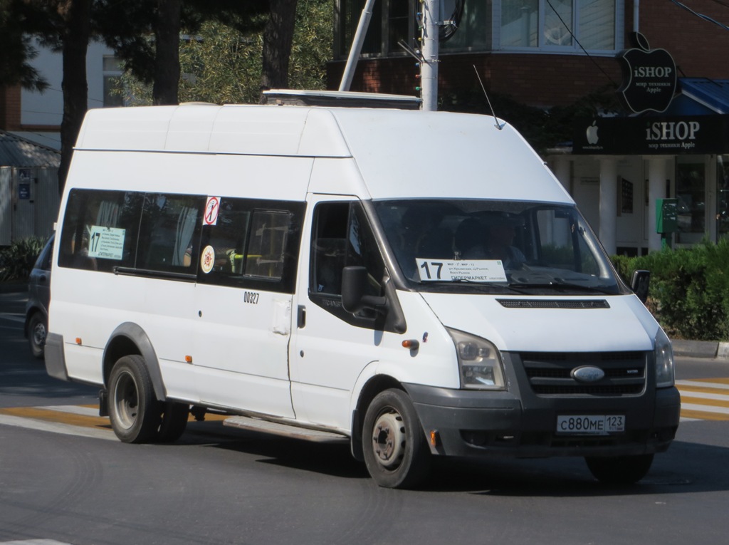 Краснодарский край, ПАЗ-3030 (Ford Transit) № С 880 МЕ 123