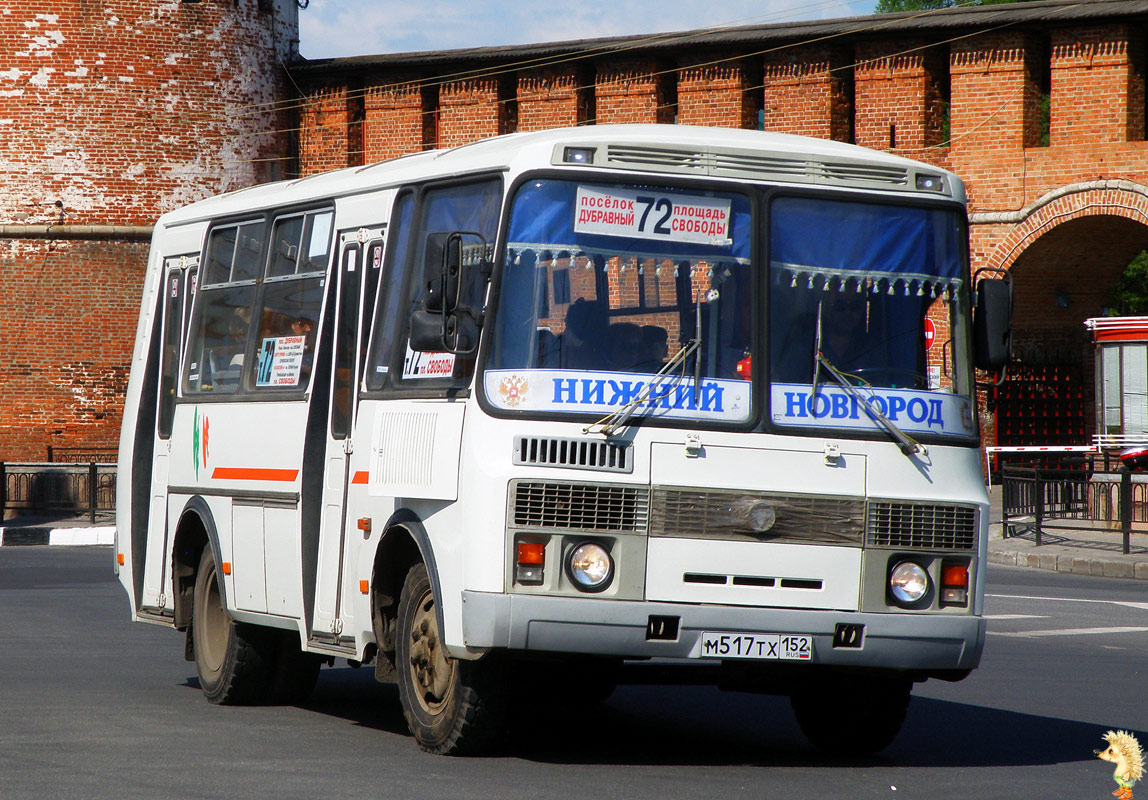 Nizhegorodskaya region, PAZ-32054 № М 517 ТХ 152