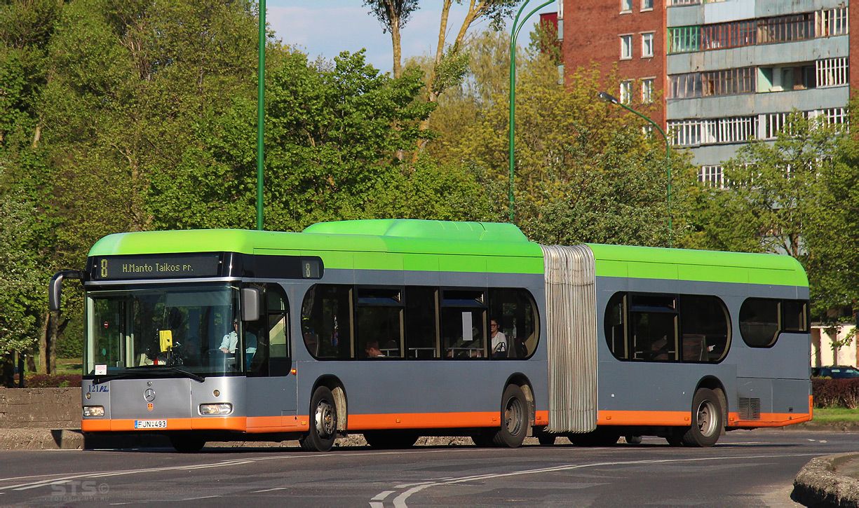 Литва, Mercedes-Benz O530G Irvine Citaro G CNG № 121