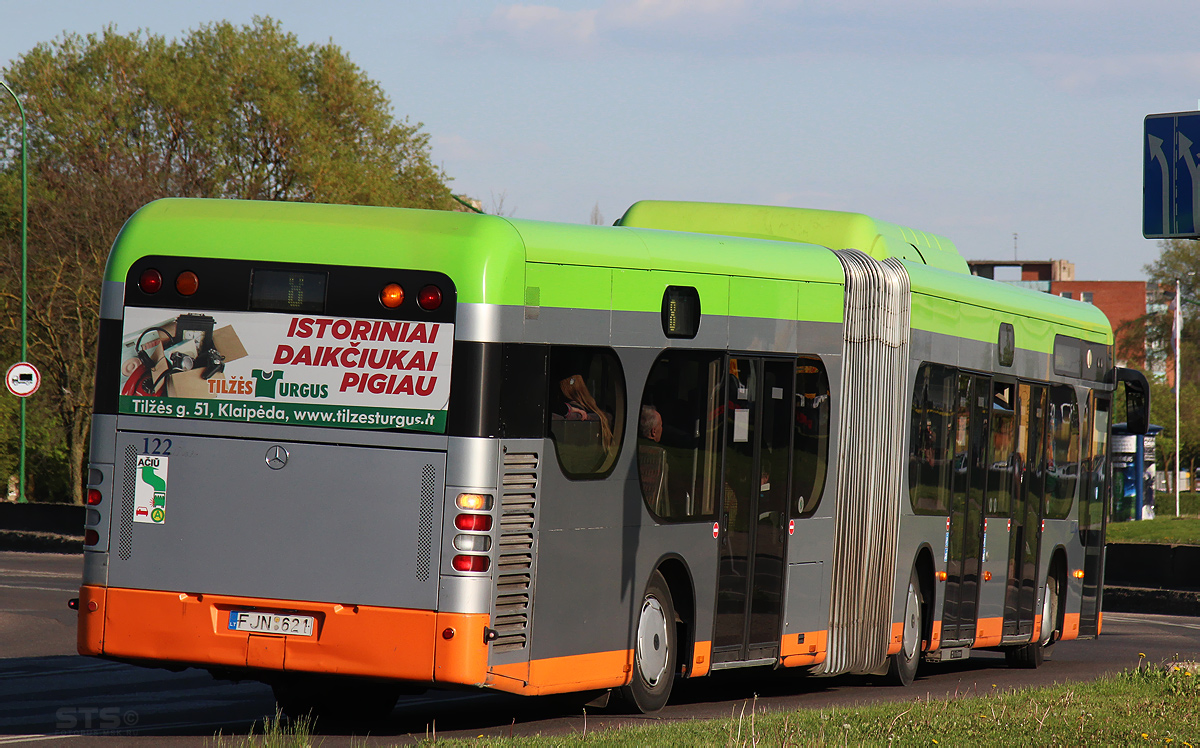 Litva, Mercedes-Benz O530G Irvine Citaro G CNG č. 122