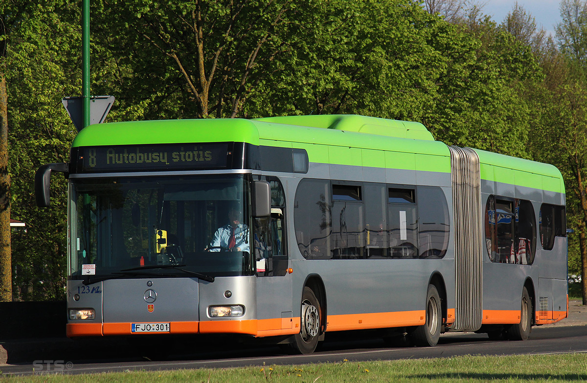 Литва, Mercedes-Benz O530G Irvine Citaro G CNG № 123