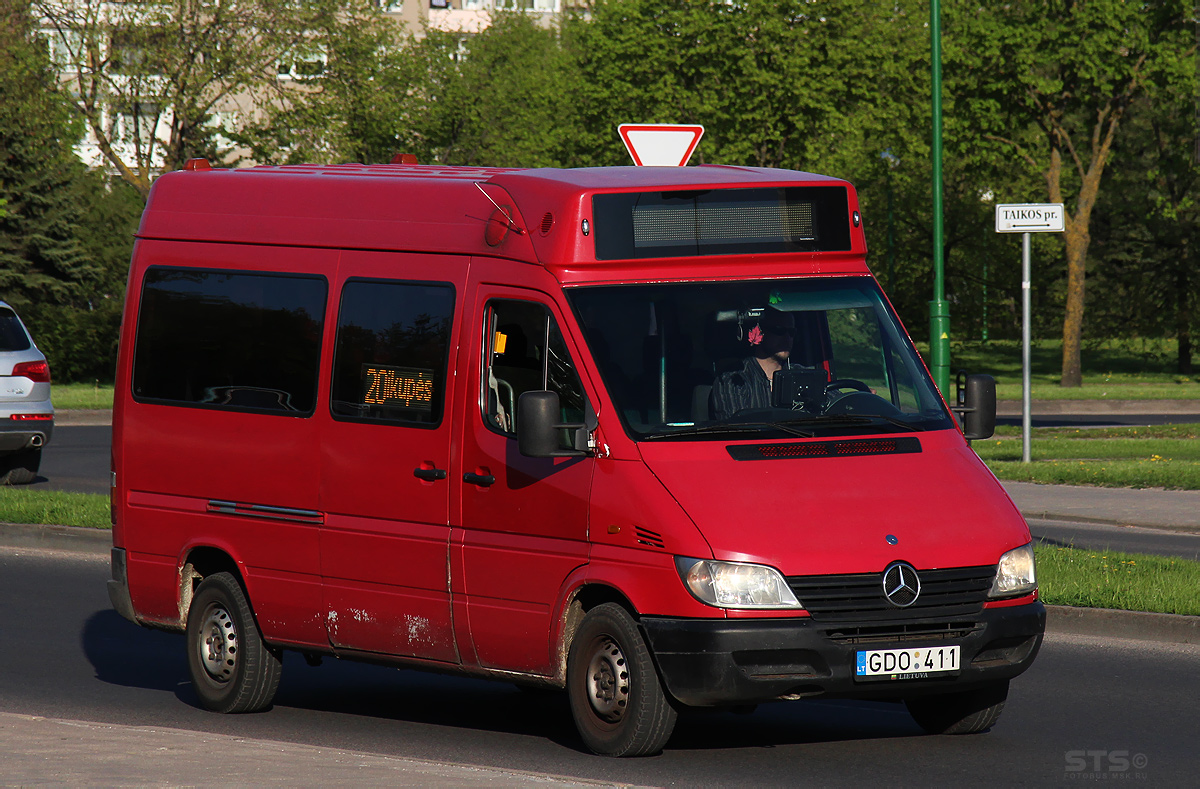 Литва, Mercedes-Benz Sprinter W901/W902 213CDI № GDO 411