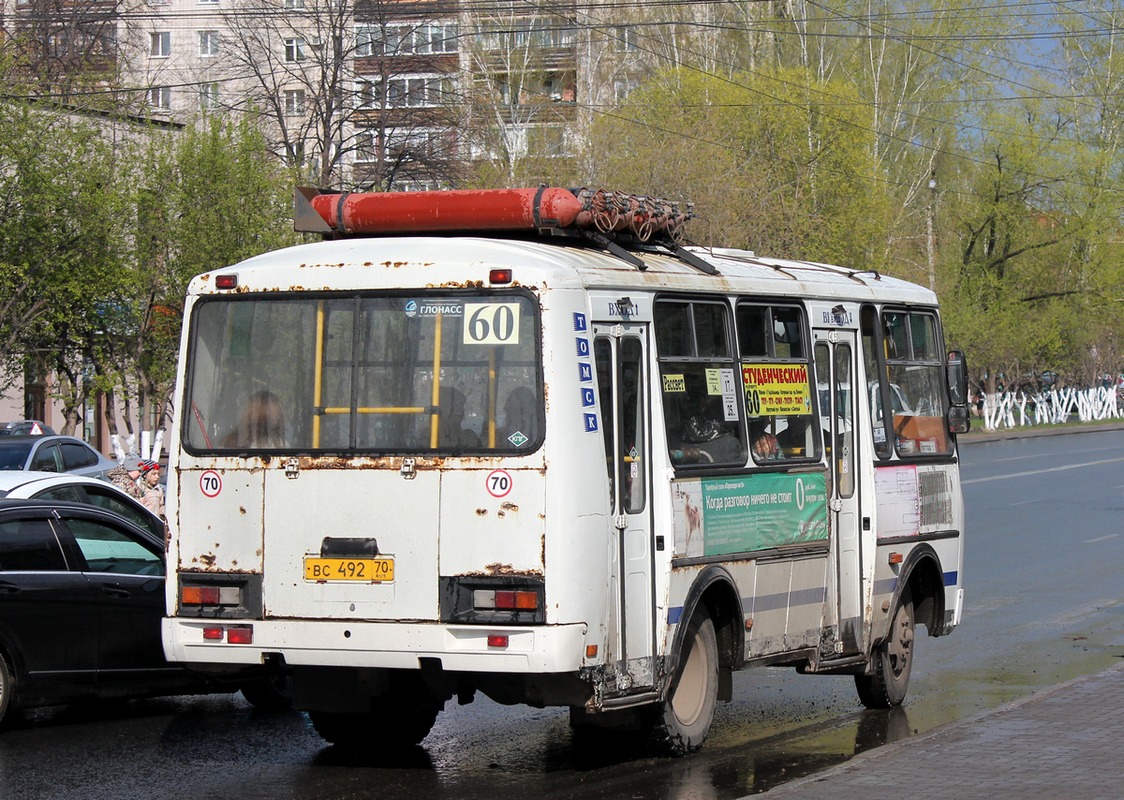 Томская область, ПАЗ-32054 № ВС 492 70