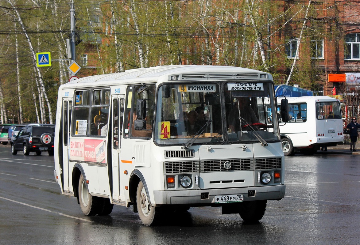 Томская область, ПАЗ-32054 № К 448 ЕМ 70