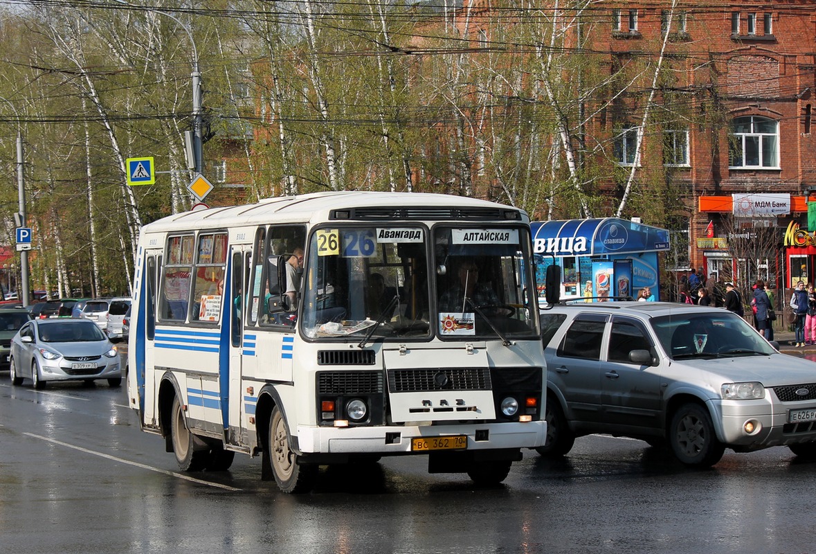 Томская область, ПАЗ-32054 № ВС 362 70