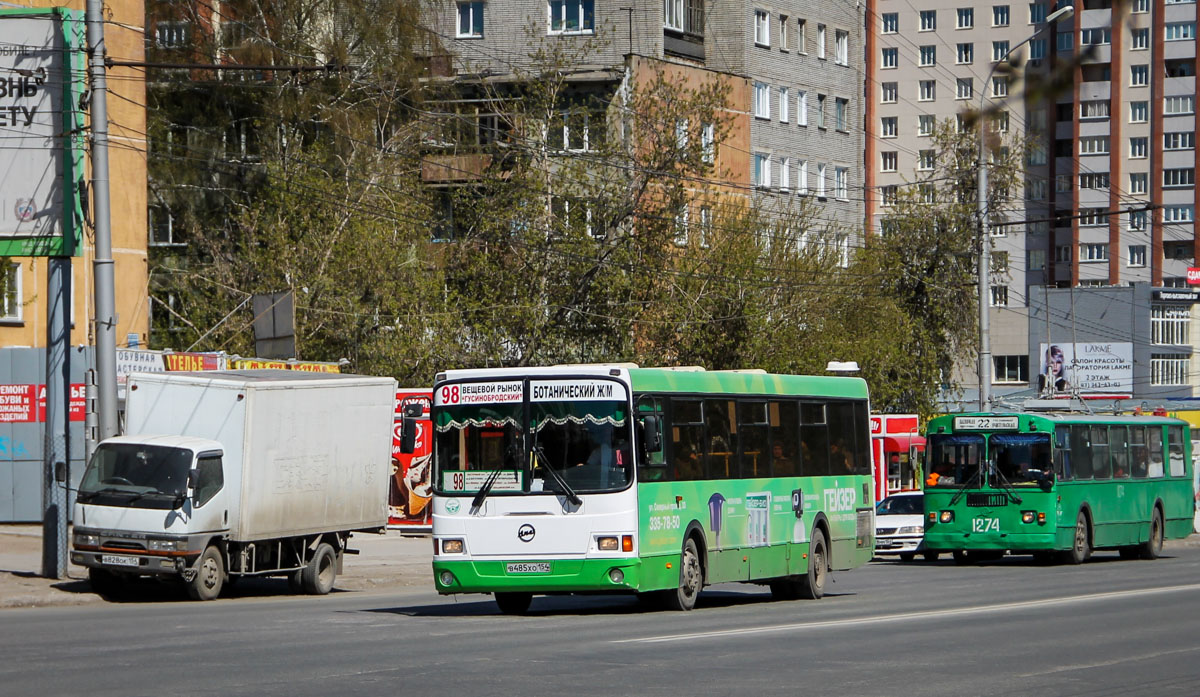 Новосибирская область, ЛиАЗ-5256.36 № В 485 ХО 154