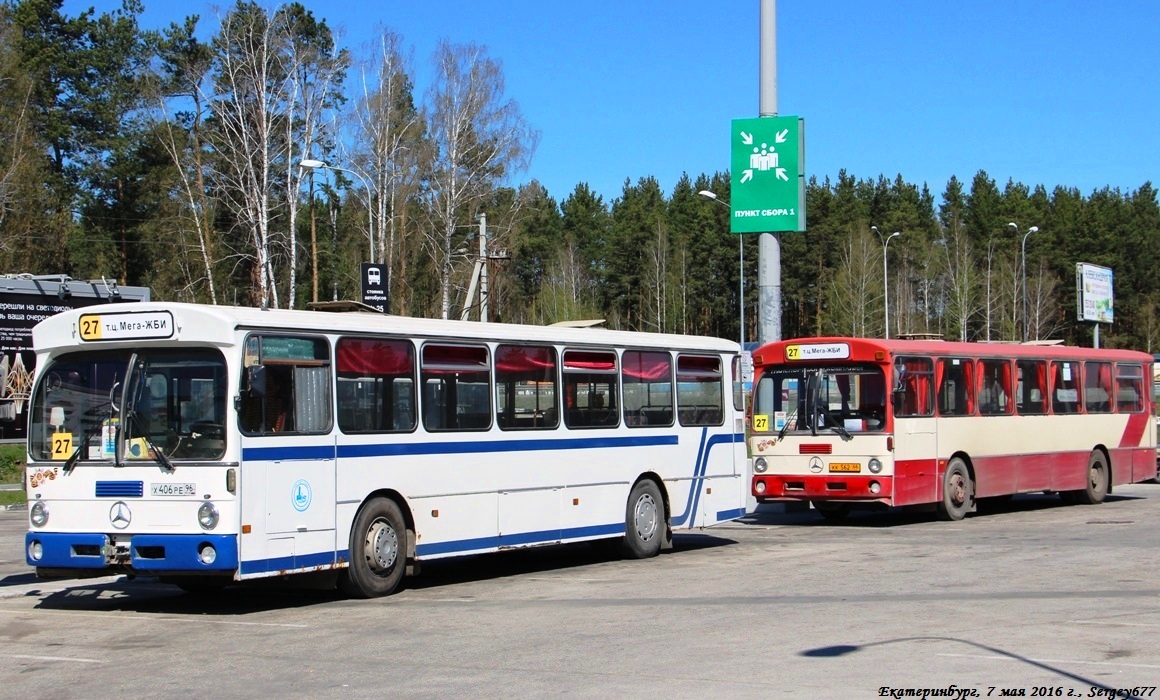 Sverdlovsk region, Mercedes-Benz O305 Nr. Х 406 РЕ 96