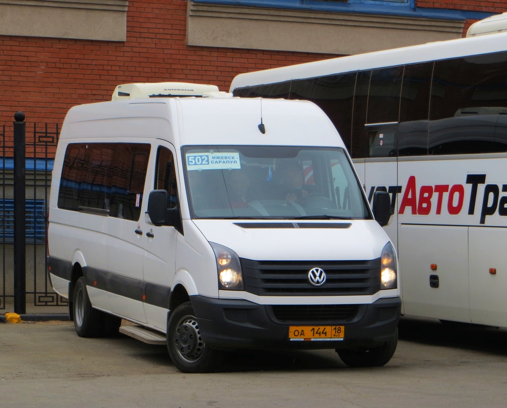 Удмуртия, Луидор-223700 (Volkswagen Crafter) № ОА 144 18